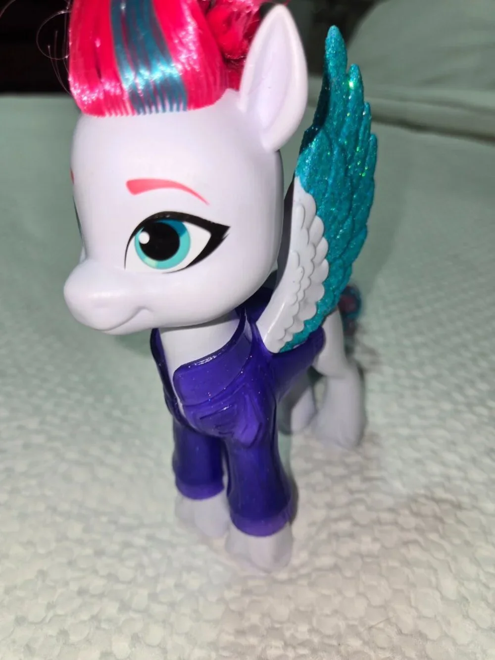 My Little Pony Zipp Storm Pegasus Figure Purple Flight Suit Hasbro 2021